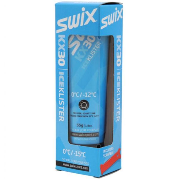 Swix Swix KX30 Blue Ice Klister, 0C to -12C KX30 Bardu Sport 1