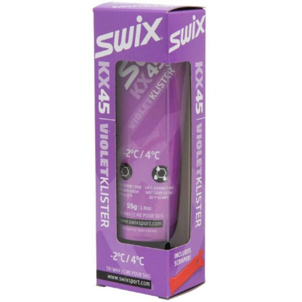 Swix Swix KX45 Violet Klister, -2C to 4C KX45 Bardu Sport 1