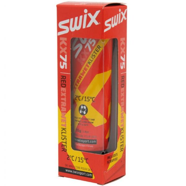Swix Swix KX75 Red Extra Wet Klister 2C-15C KX75 Bardu Sport 1