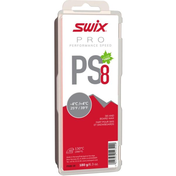 Swix Swix PS8 Red, -4°C-+4°C, 180g PS08-18 Bardu Sport 1