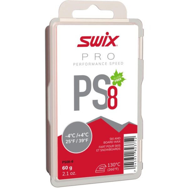 Swix Swix PS8 Red, -4°C-+4°C, 60g PS08-6 Bardu Sport 1