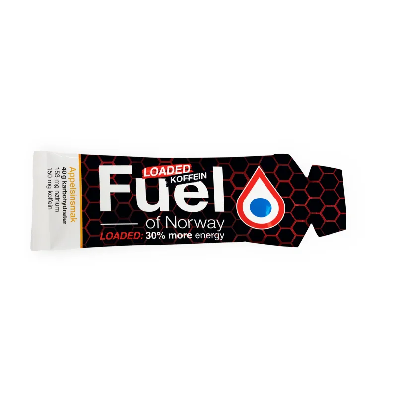 Fuel of Norway Loaded EnergiGel koffein appelsin 3012 Bardu Sport 1