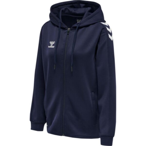 Hummel hmlCORE XK POLY ZIP HOOD SWEAT WOMAN
