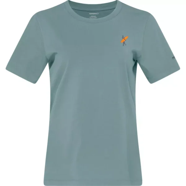 Norrøna /29 cotton activity embroidery T-Shirt W's