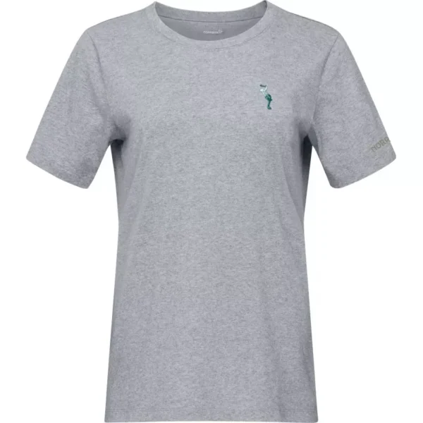 Norrøna /29 cotton activity embroidery T-Shirt W's