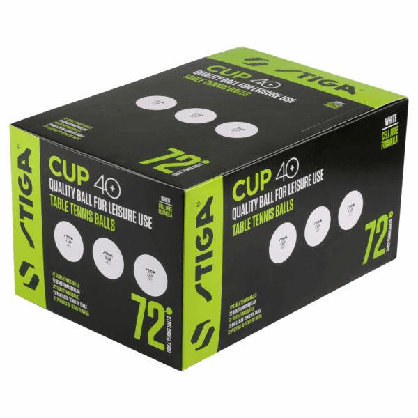 Stiga Stiga Cup 12-Pack Abs, White 1110-2510-12 Bardu Sport 1