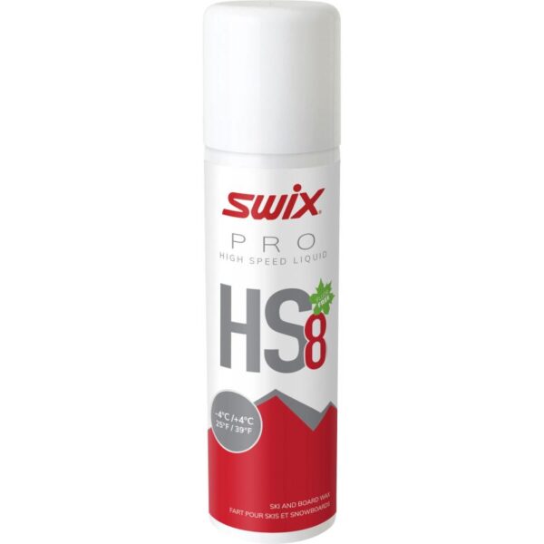 Swix HS8 Liquid Red -4°C-+4°C, 125ml Bardu Sport 1