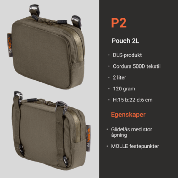 Vorn Vorn  P2 Pouch 2L