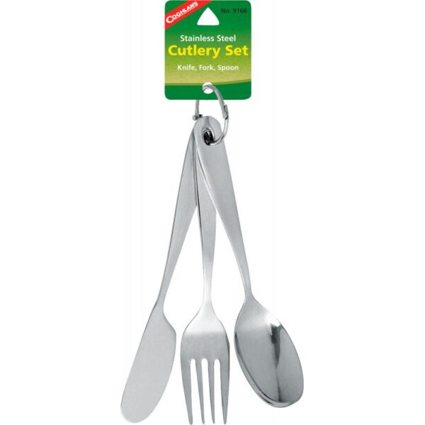 Coghlans Coghlans Spisebestikk 3 Deler Rustfritt Stål CG9166 Bardu Sport 1