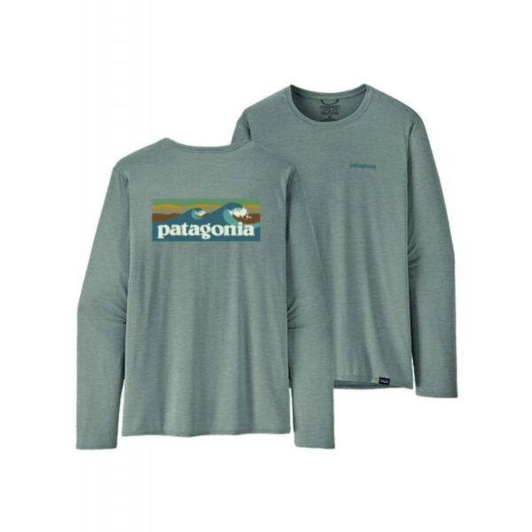 Patagonia Patagonia M´S L-S Cap Cool Daily Graphic Shirt - Waters P45170 Bardu Sport 1