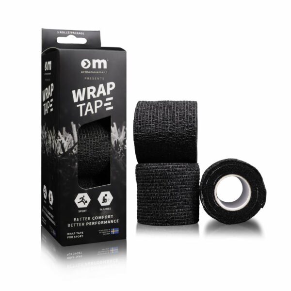 Ortho movement WRAP TAPE 5cm WT3BLACK Bardu Sport 1