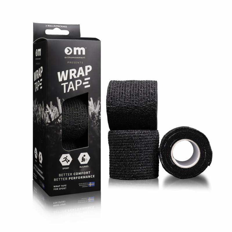 Ortho movement WRAP TAPE 5cm WT3BLACK Bardu Sport 1