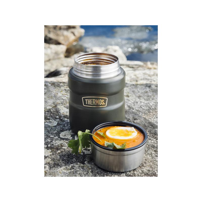 Thermos Stainless King Mattermos Med Skje 470 Ml - Militærgrønn 23546 Bardu Sport 5