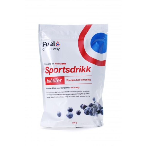 Fuel of Norway Sportsdrikke 0,5kg blåbær 5001 Bardu Sport 1
