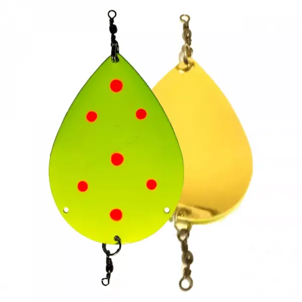 Søvik Dividalsblinken 100mm uvfluo gul oransje