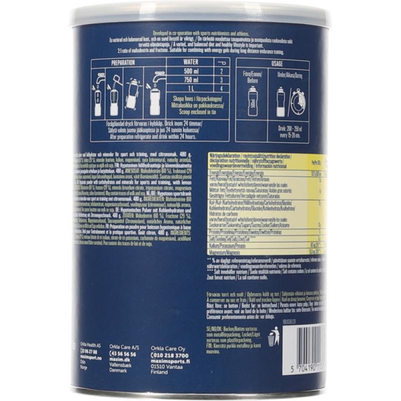 Maxim Maxim Sports Drikk 480g Sitron 451136347 Bardu Sport 2