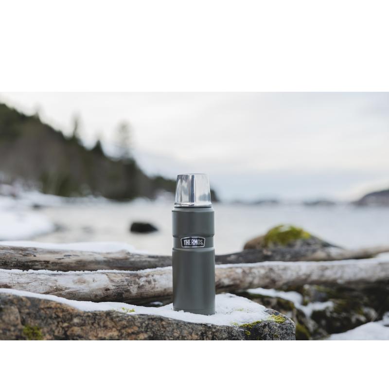 Thermos Stainless King termoflaske 470 ml - militærgrønn 23579 Bardu Sport 2