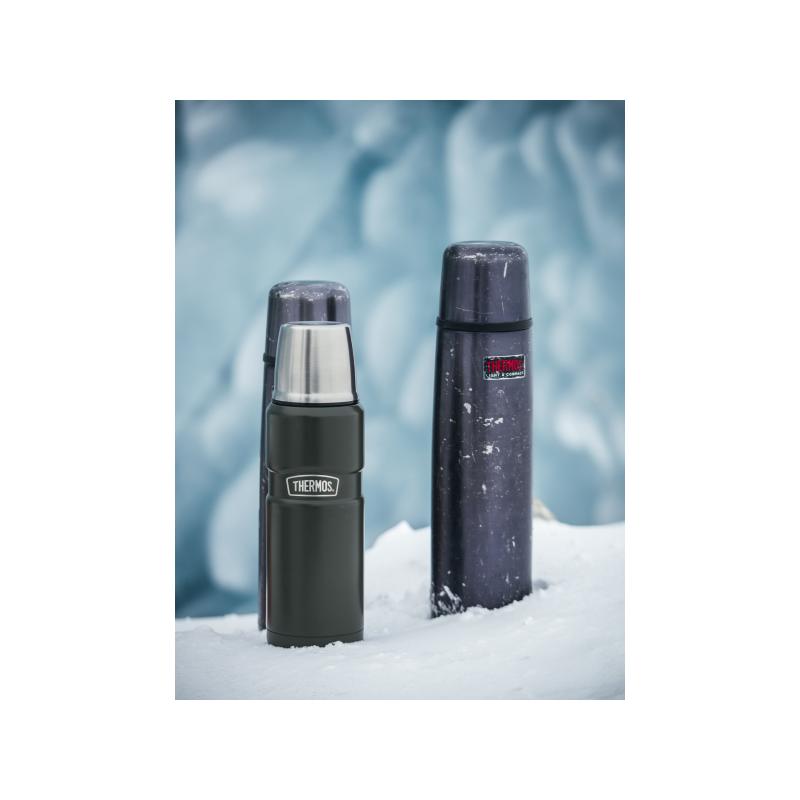 Thermos Stainless King termoflaske 470 ml - militærgrønn 23579 Bardu Sport 4